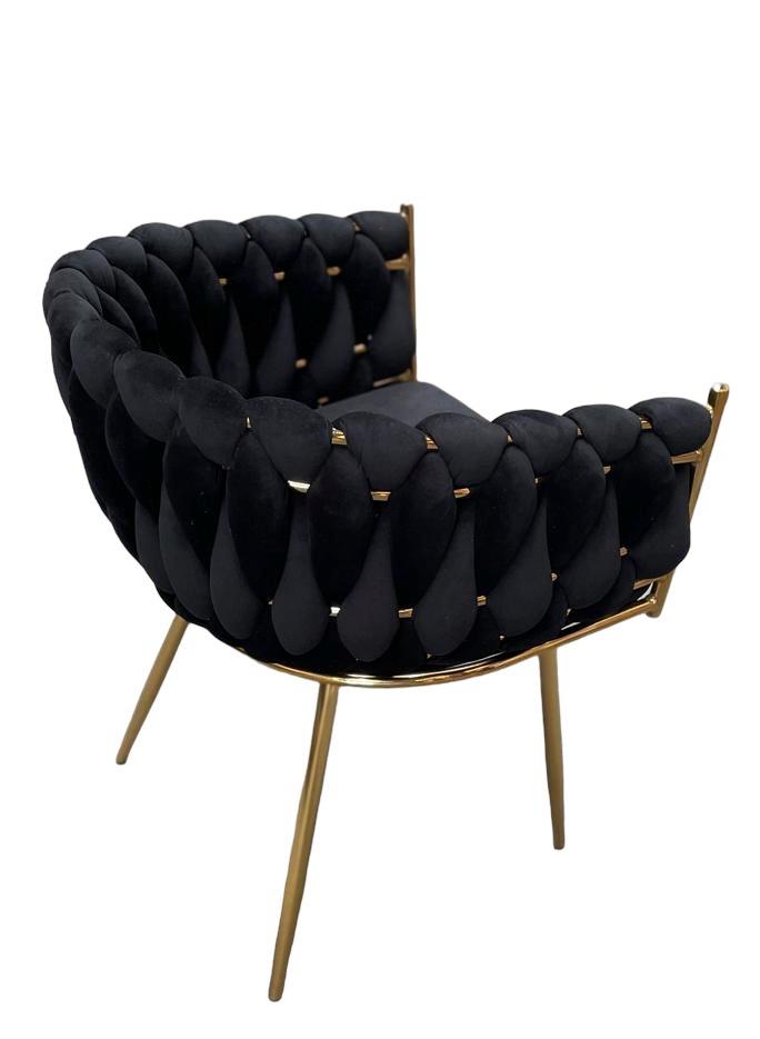 Design stoel zwart