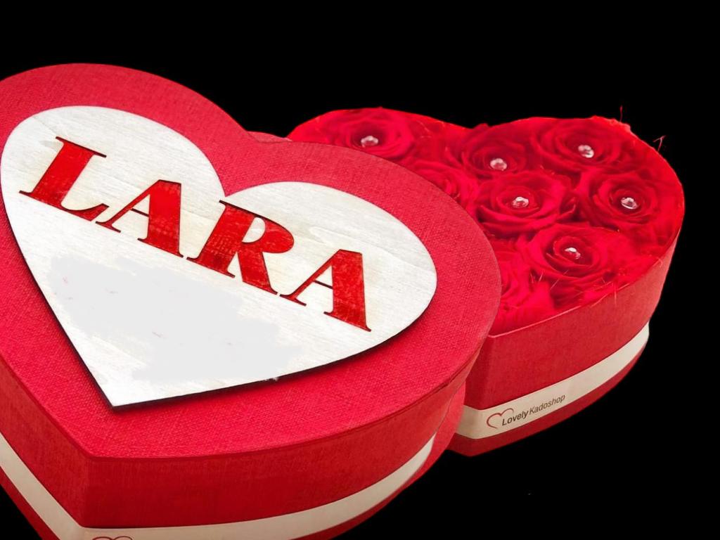 Verassing doos met rozen