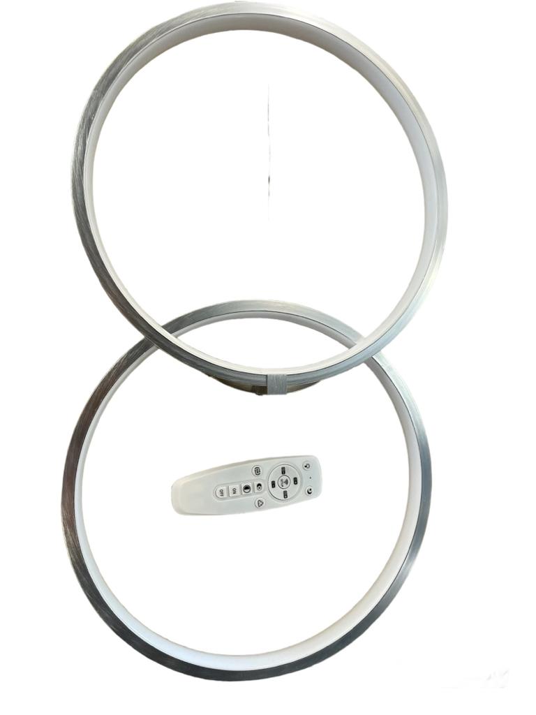 Twee Ringen Led plafondlamp
