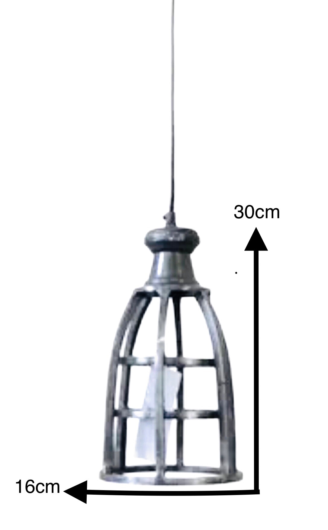 Industriële hanglamp klein