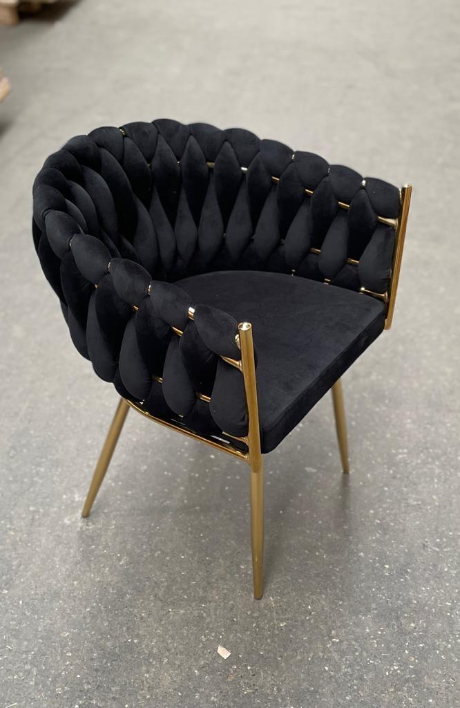 Design stoel zwart