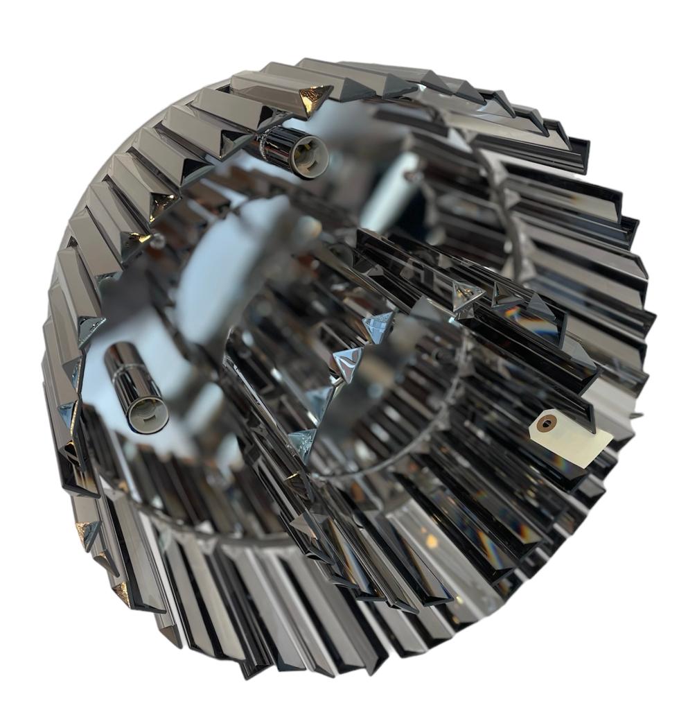 Kroonluchter smoke glas