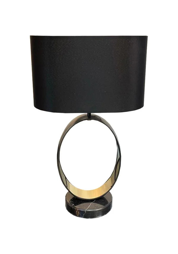Tafellamp Oslo met zwarte kap