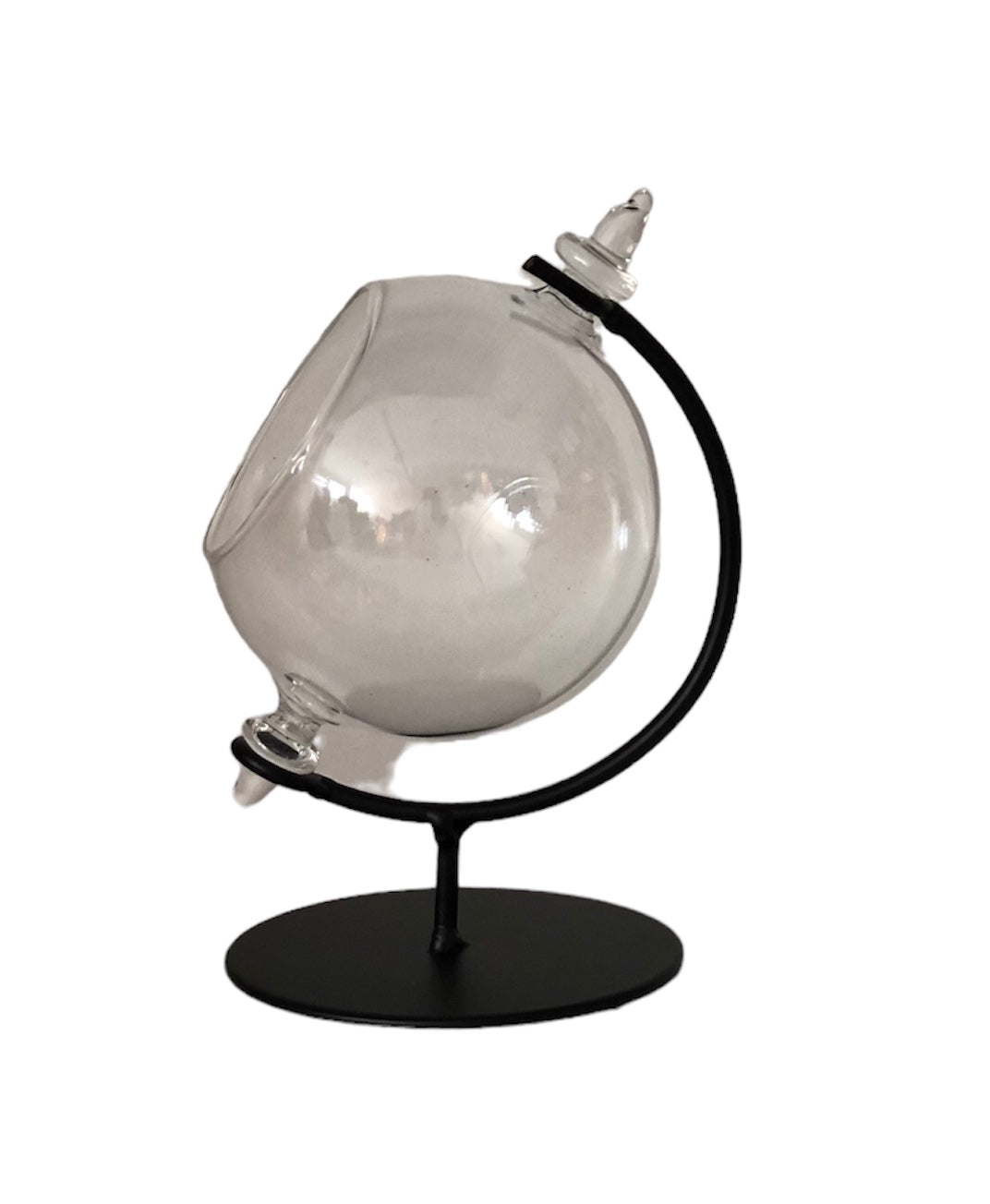Deco glazen bol