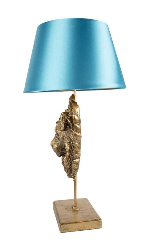 Tafellamp Leeuw & kap