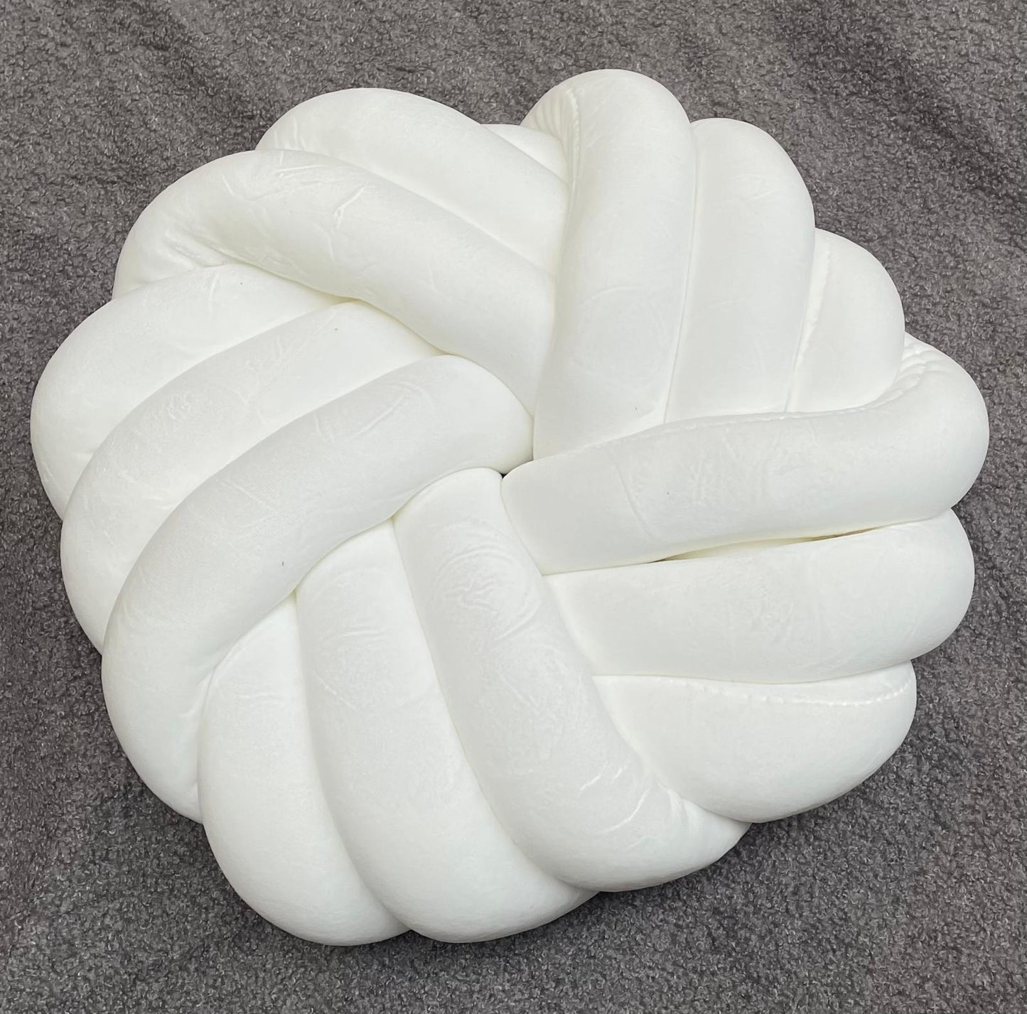 Kussen knoop wit