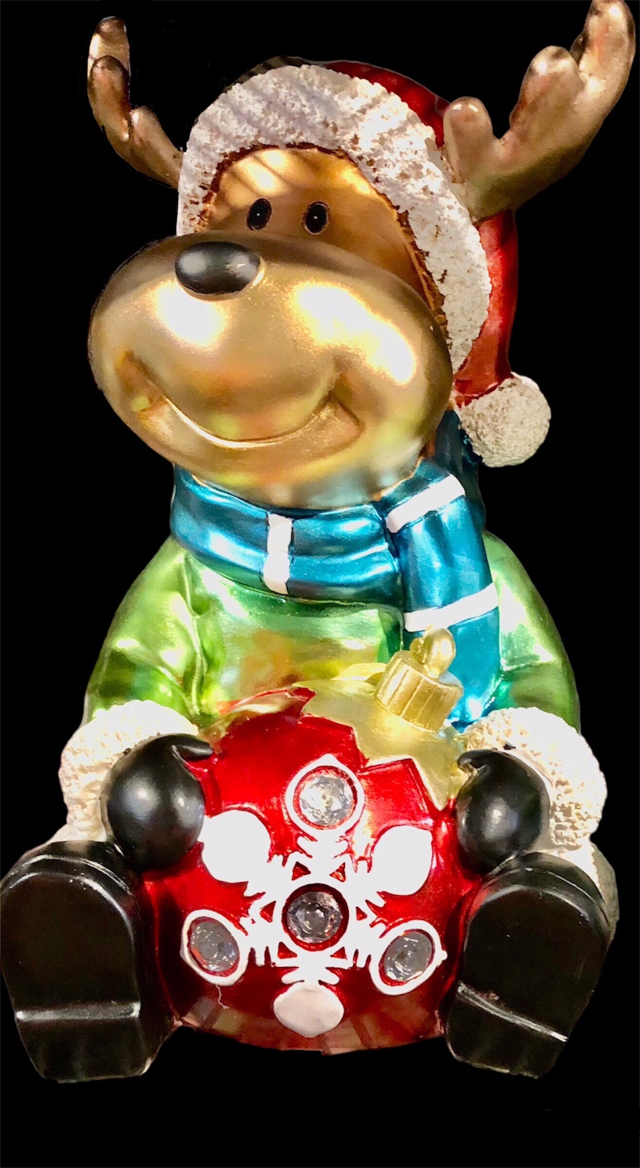 Kerstfiguur rendier