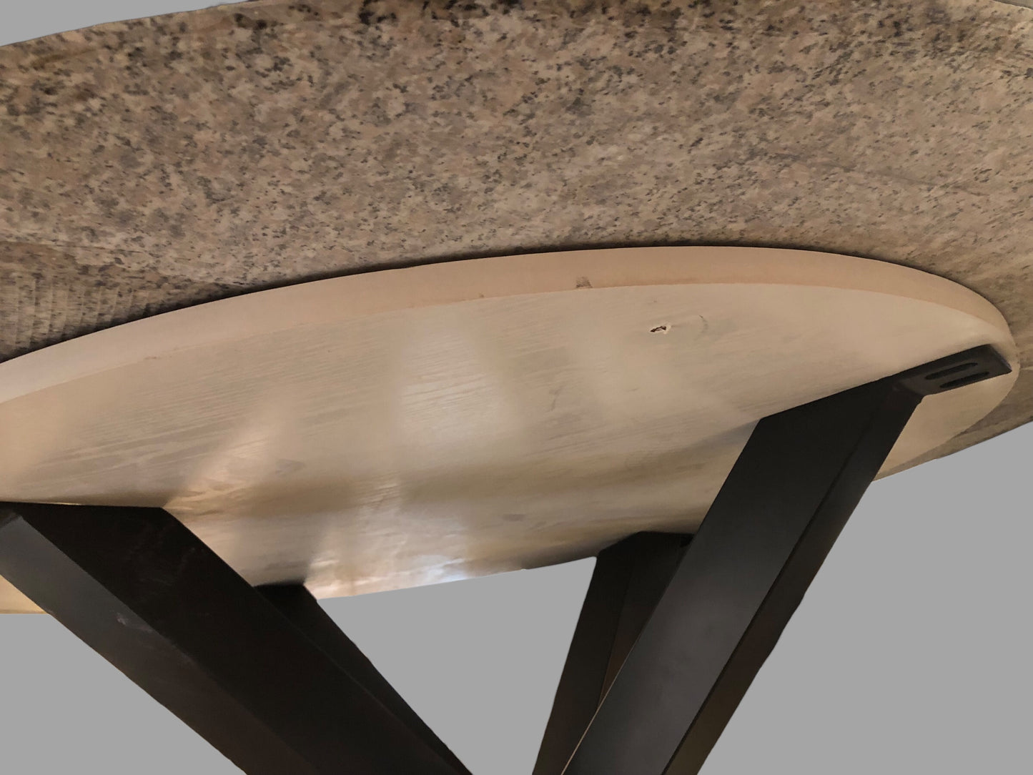 Goud/zwart marmeren tafel 130cm