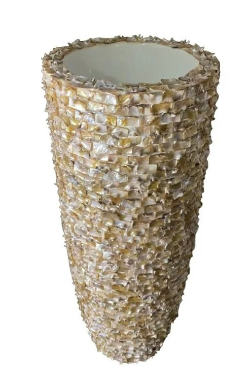 Schelpen vaas 90cm