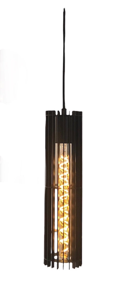 Design Hanglamp zwart 3 lichtbron