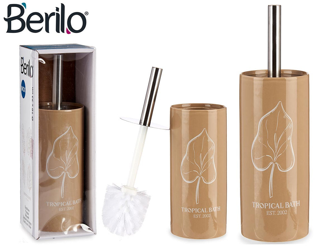 tropische keramische toiletborstel