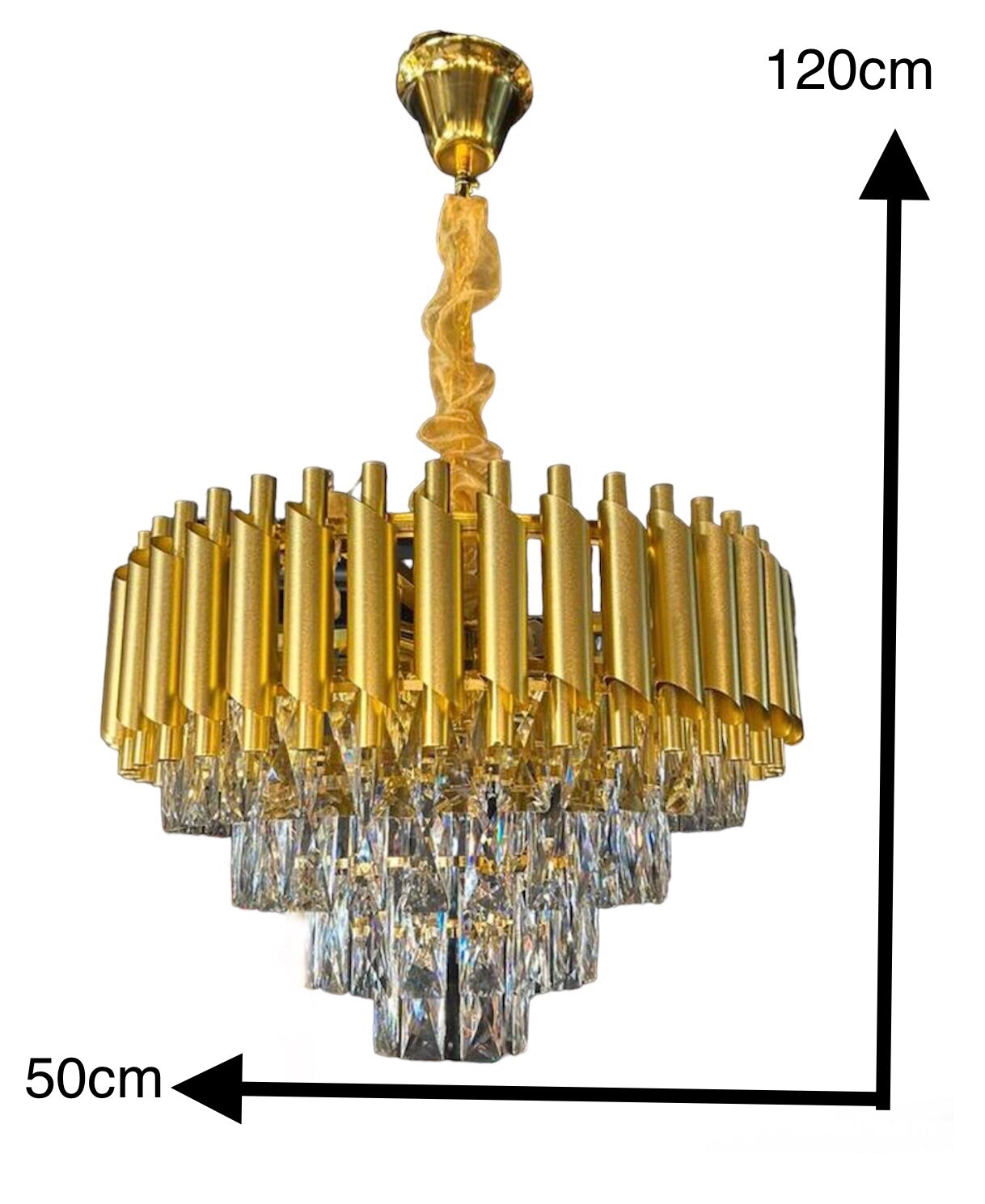 Design Kroonluchter goud