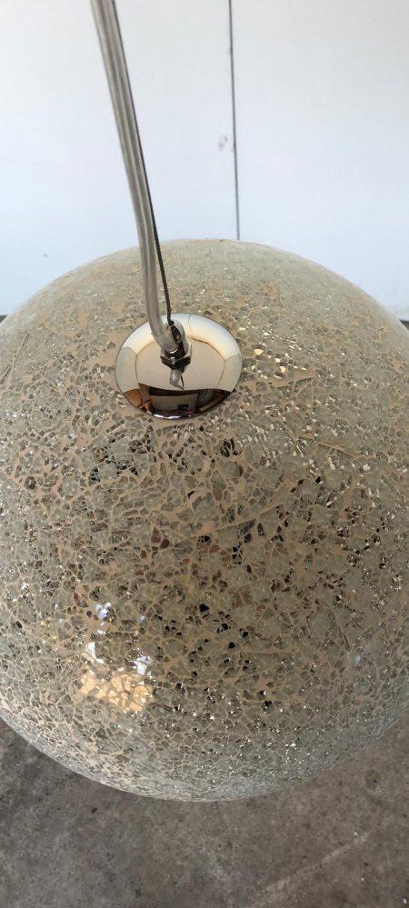 Mozaïek hanglamp bol/wit