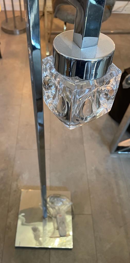Vloerlamp 4 glazen lampen