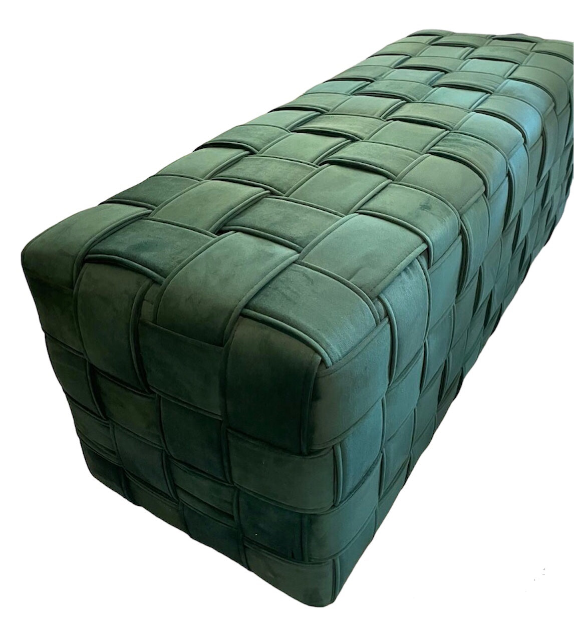 Hocker zitbank beige 120