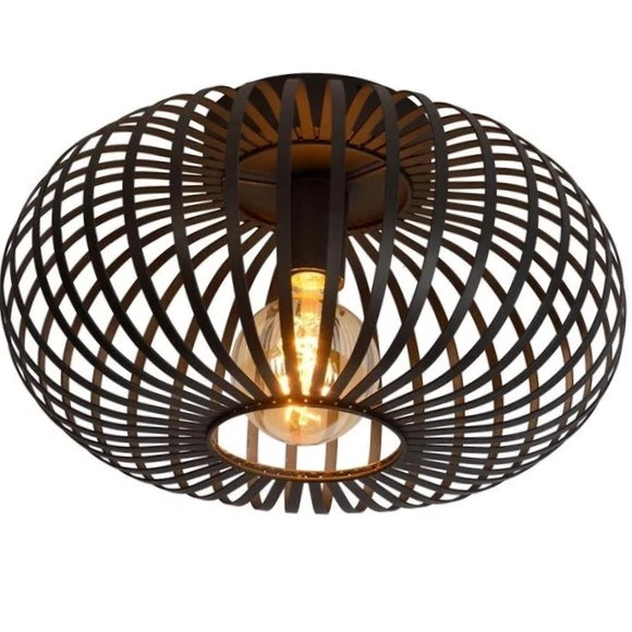 Plafondlamp metaal Ø30cm