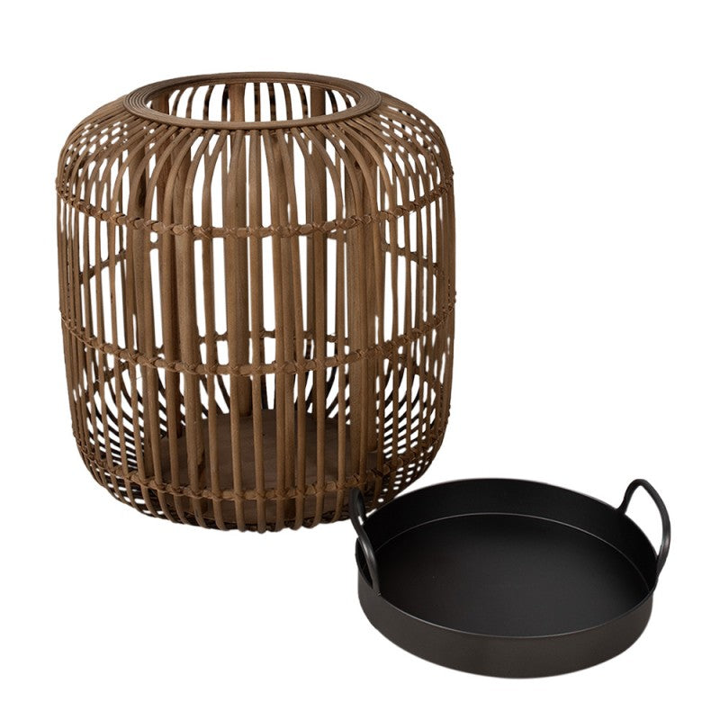 Bijzettafel Botanic zwart