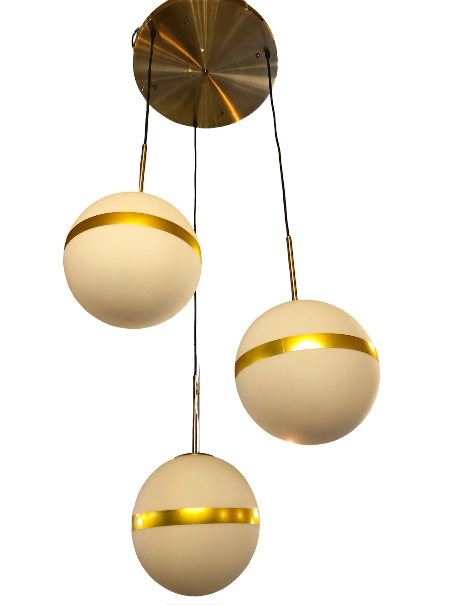 Design plafondlamp gouden ring
