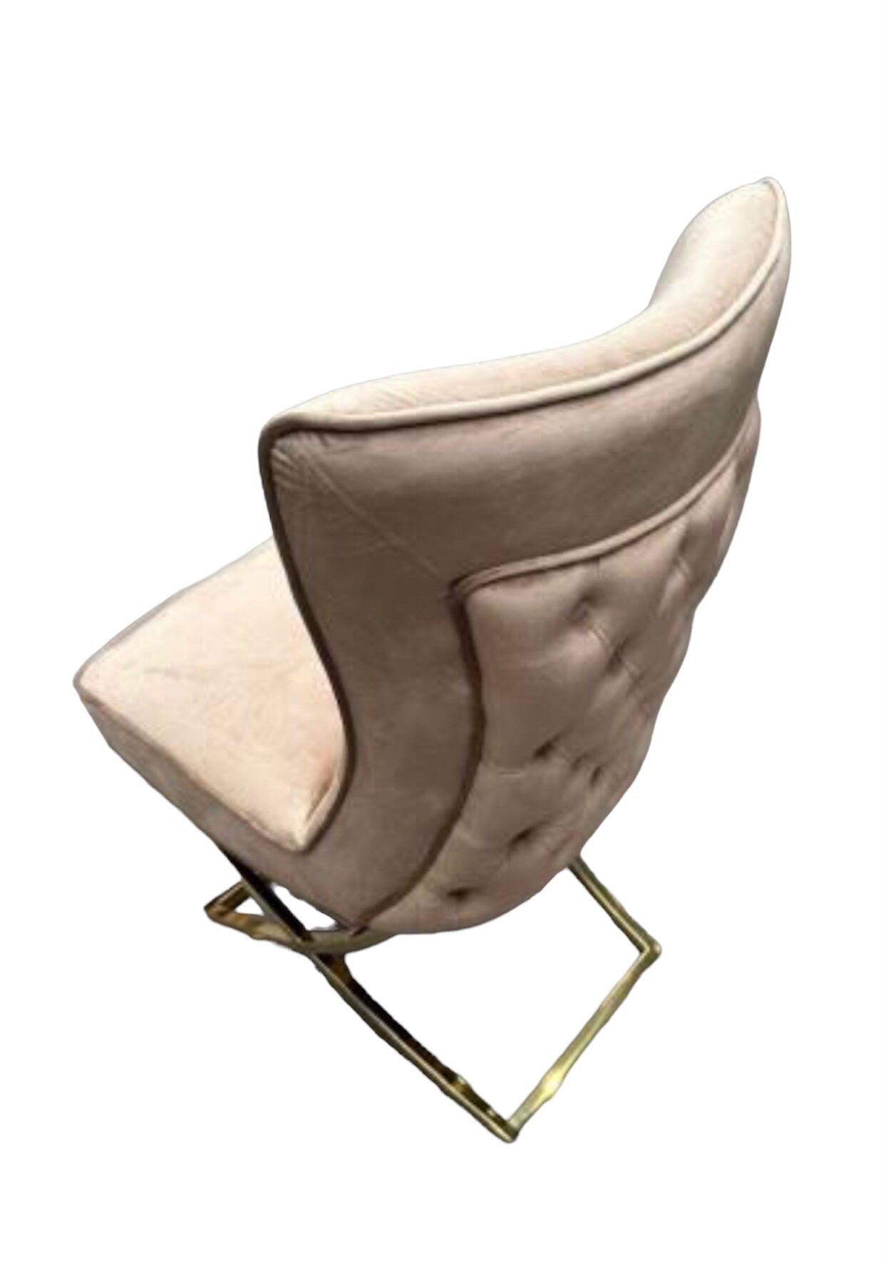 Eetkamerstoel Rixos crème/zilver