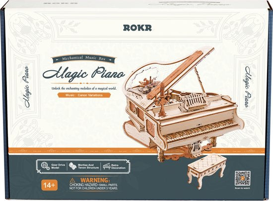 Piano 3D puzzel