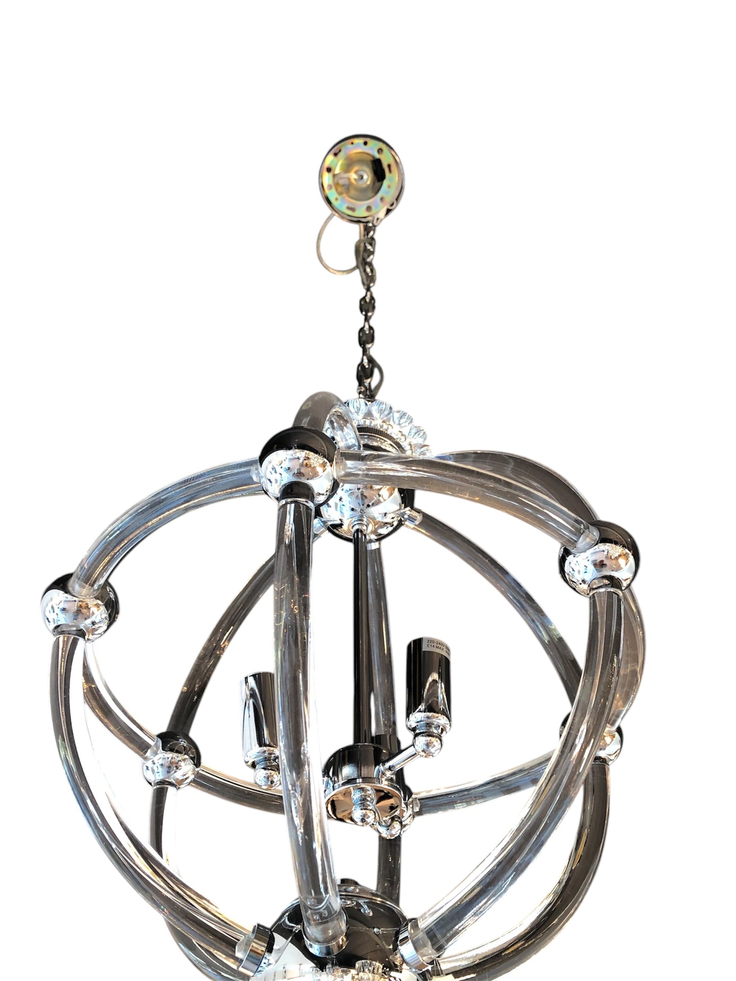 Design hanglamp Brussel zilver