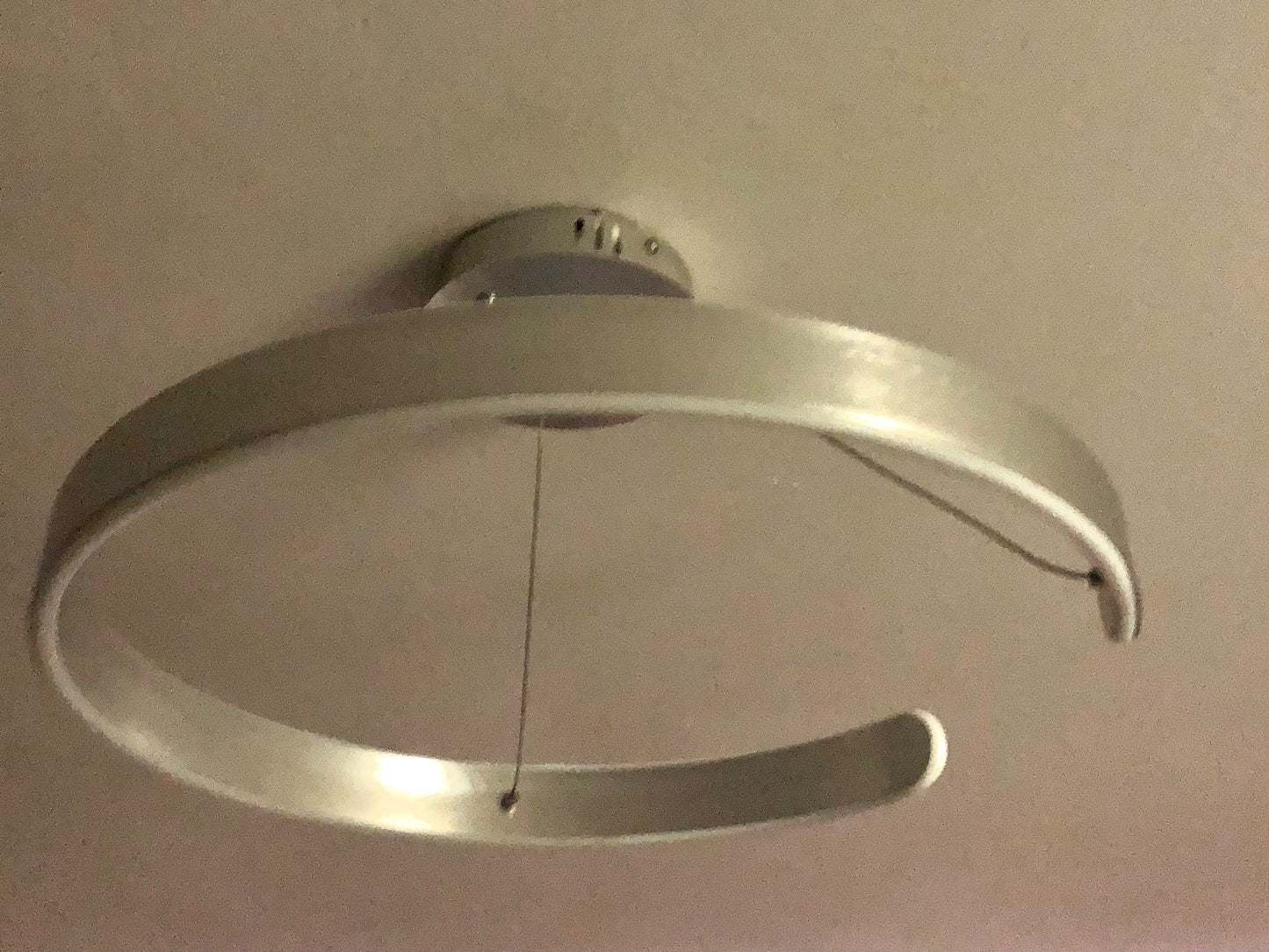 Hanglamp LED halfmaan