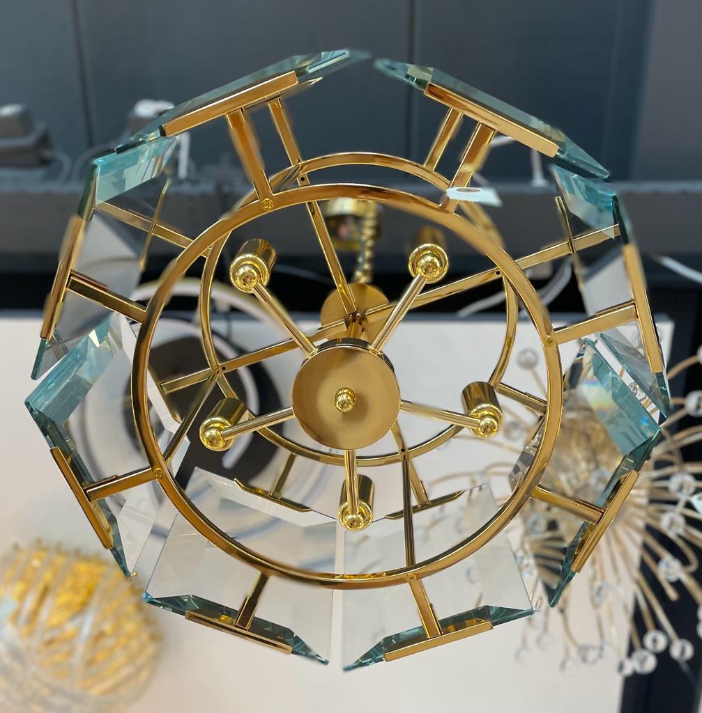 Plafondlamp helder glas