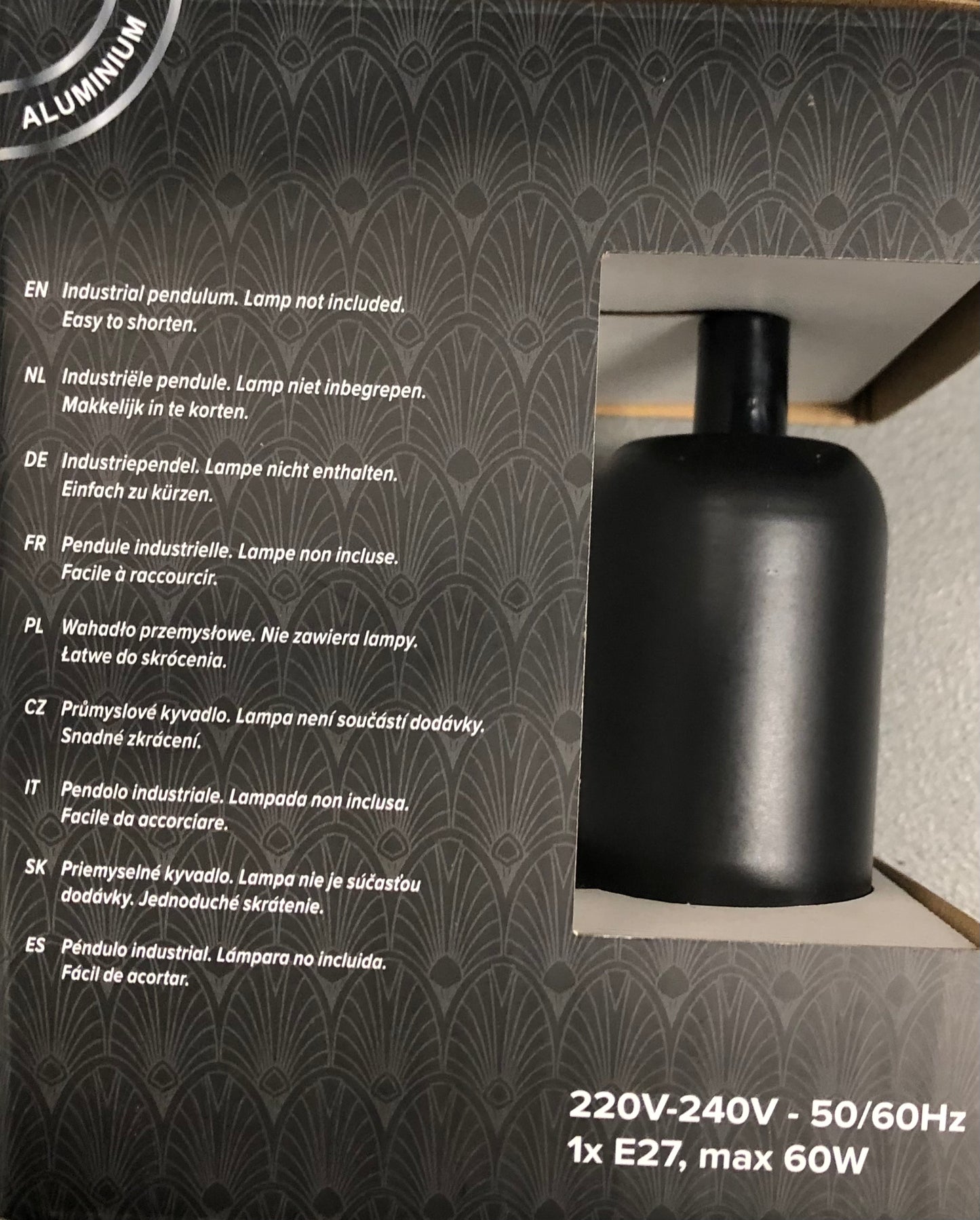 Verlichting set zwart