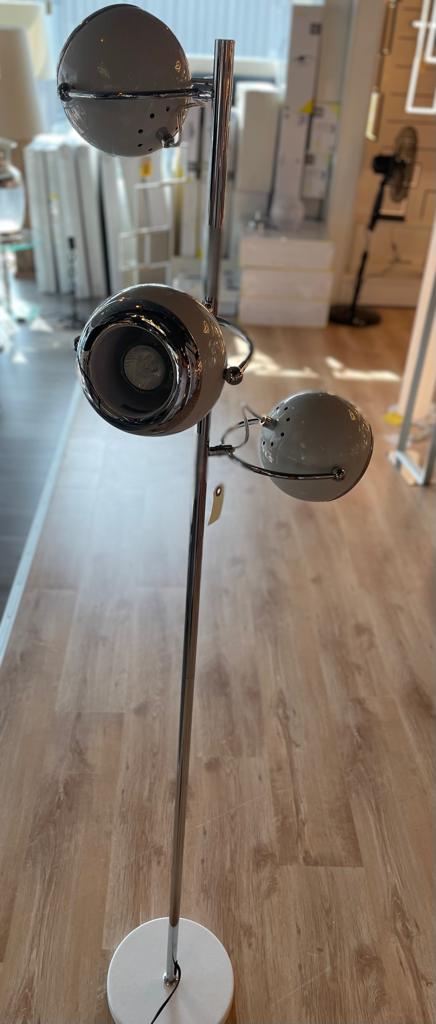 Klassieke vloerlamp wit
