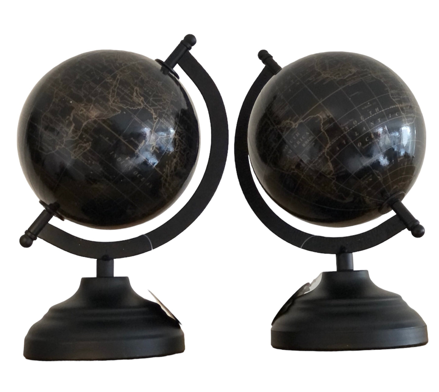 Wereldbol zwart