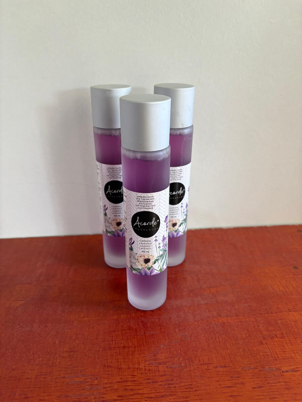 Lavendel luchtverfrisser spray 100 ml in glas