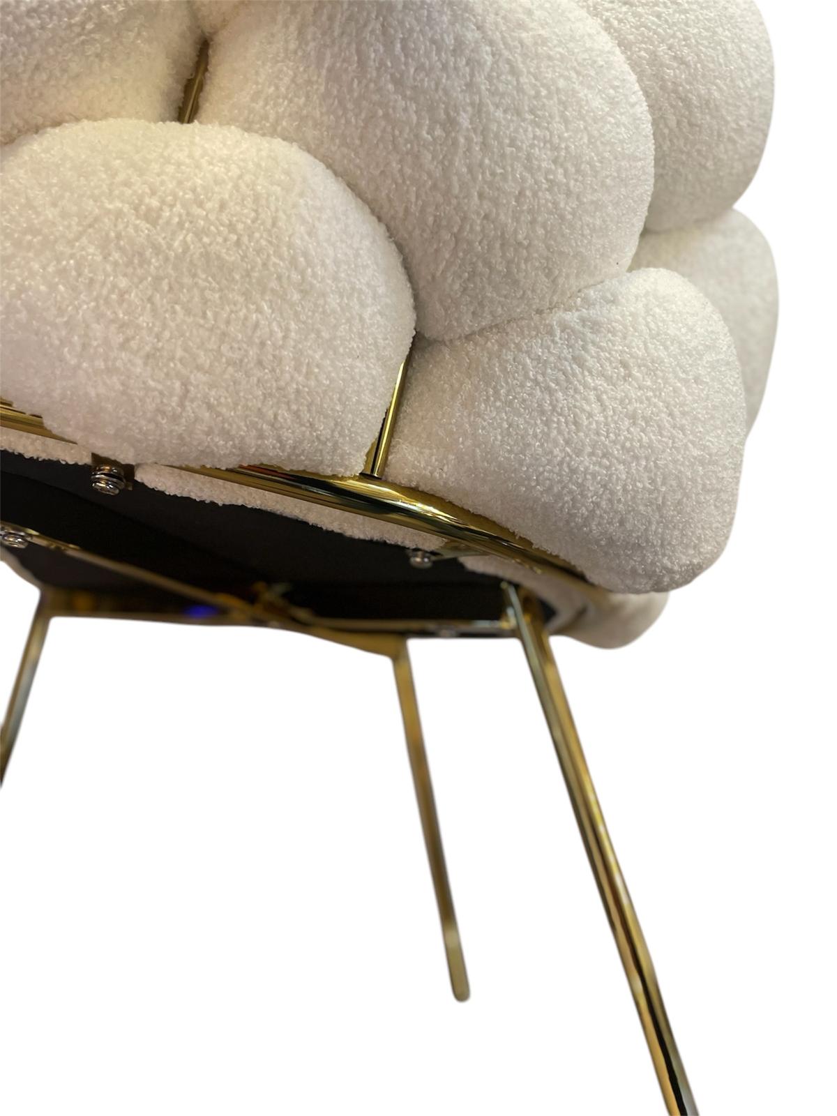 Design eetkamerstoel Bubbel wit