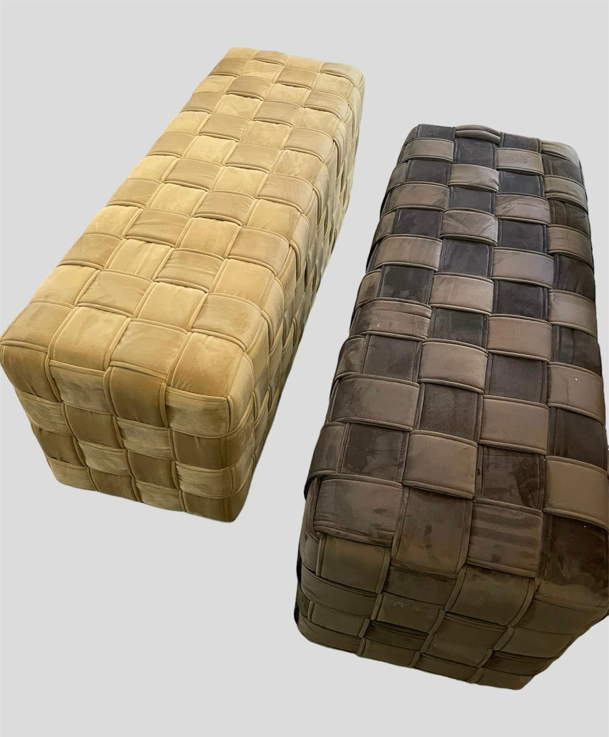 Hocker zitbank bruin 120