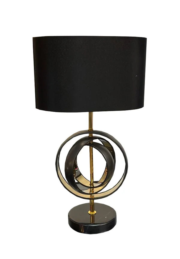 Tafellamp Duunya met zwarte kap