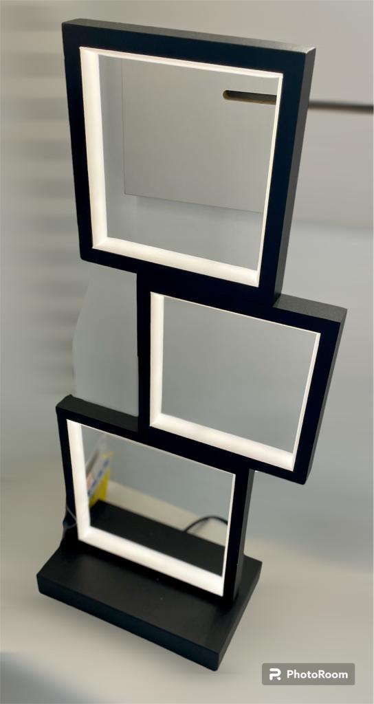 Tafel lamp vierkant