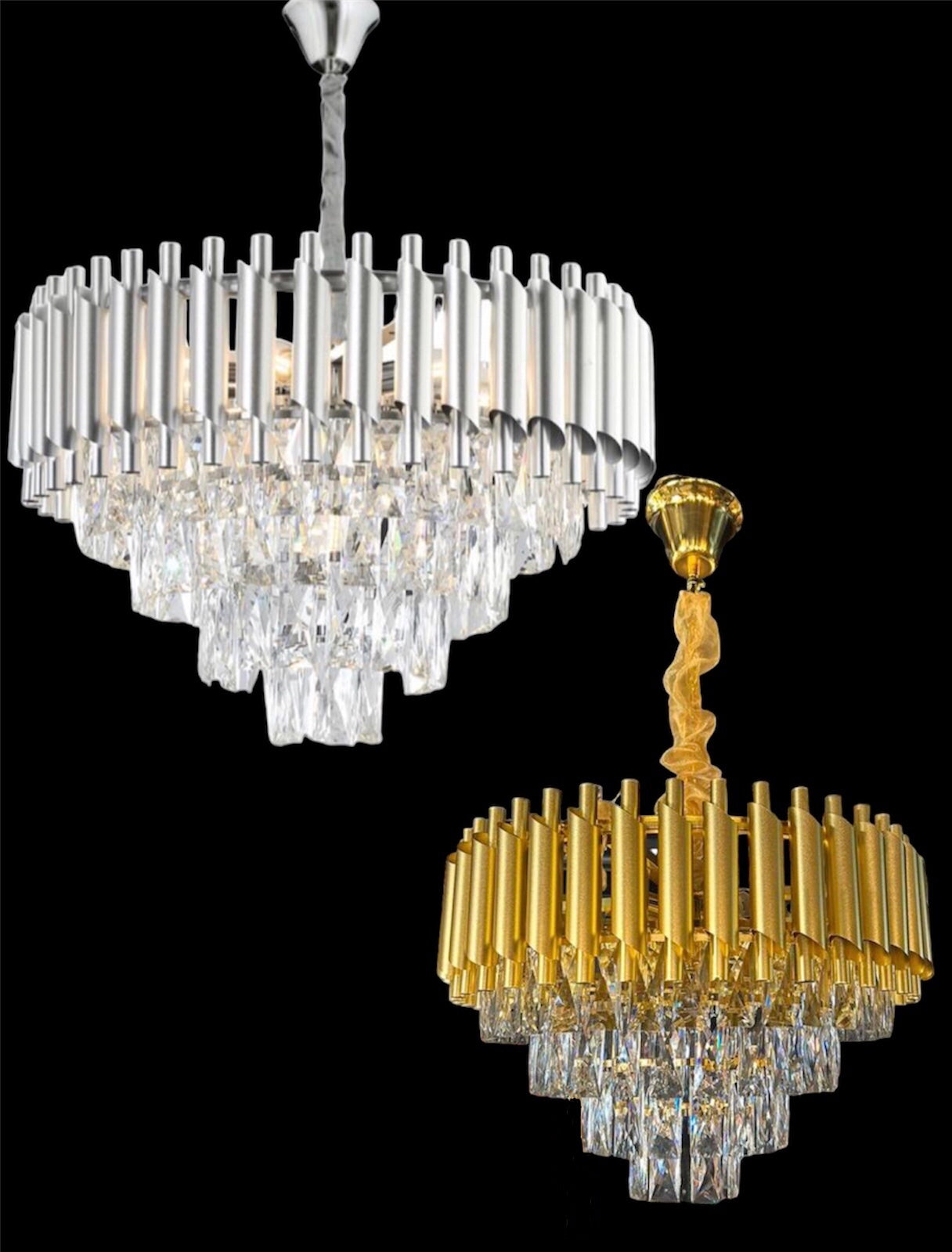 Design Kroonluchter goud