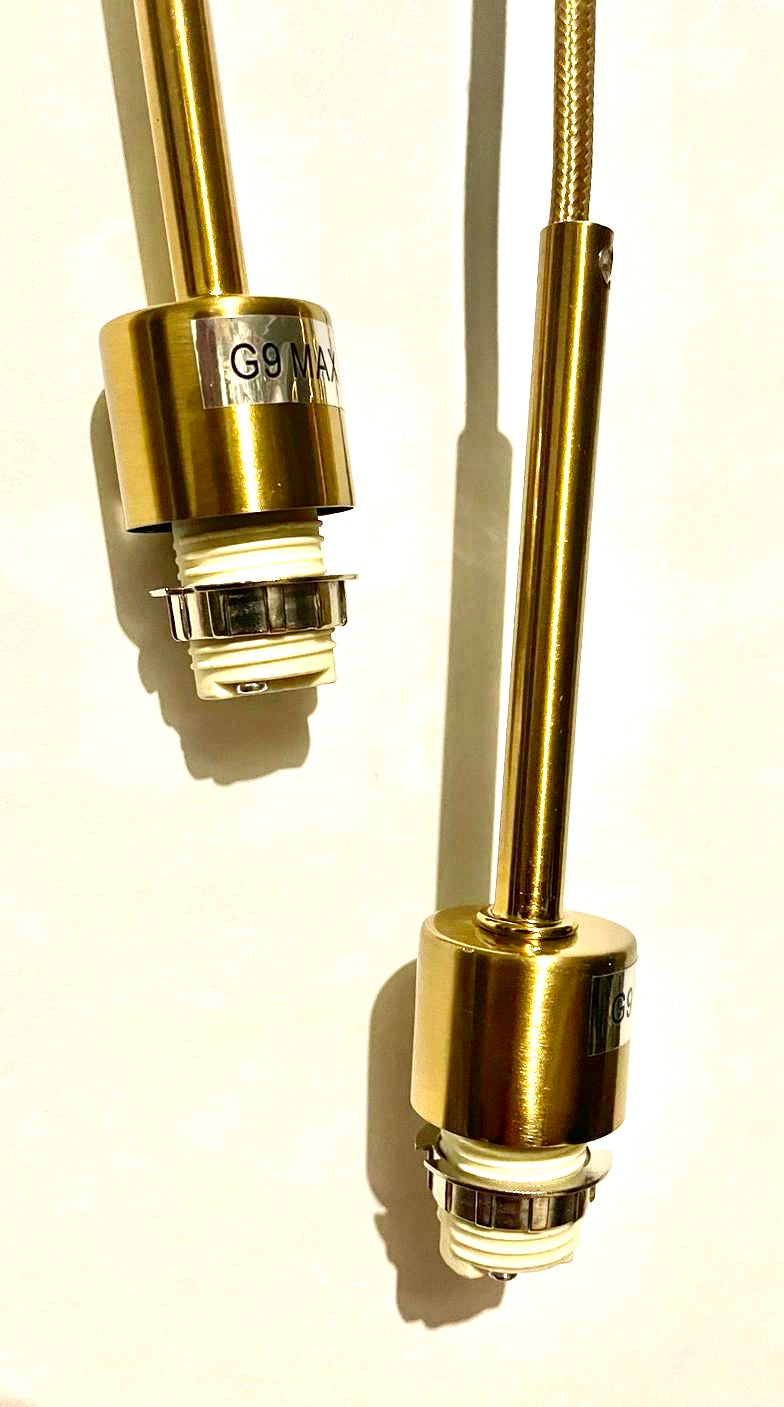 Glazen hanglamp bloem