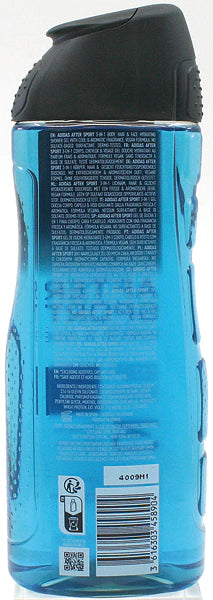Adidas douche 3in1 400ml na het sporten