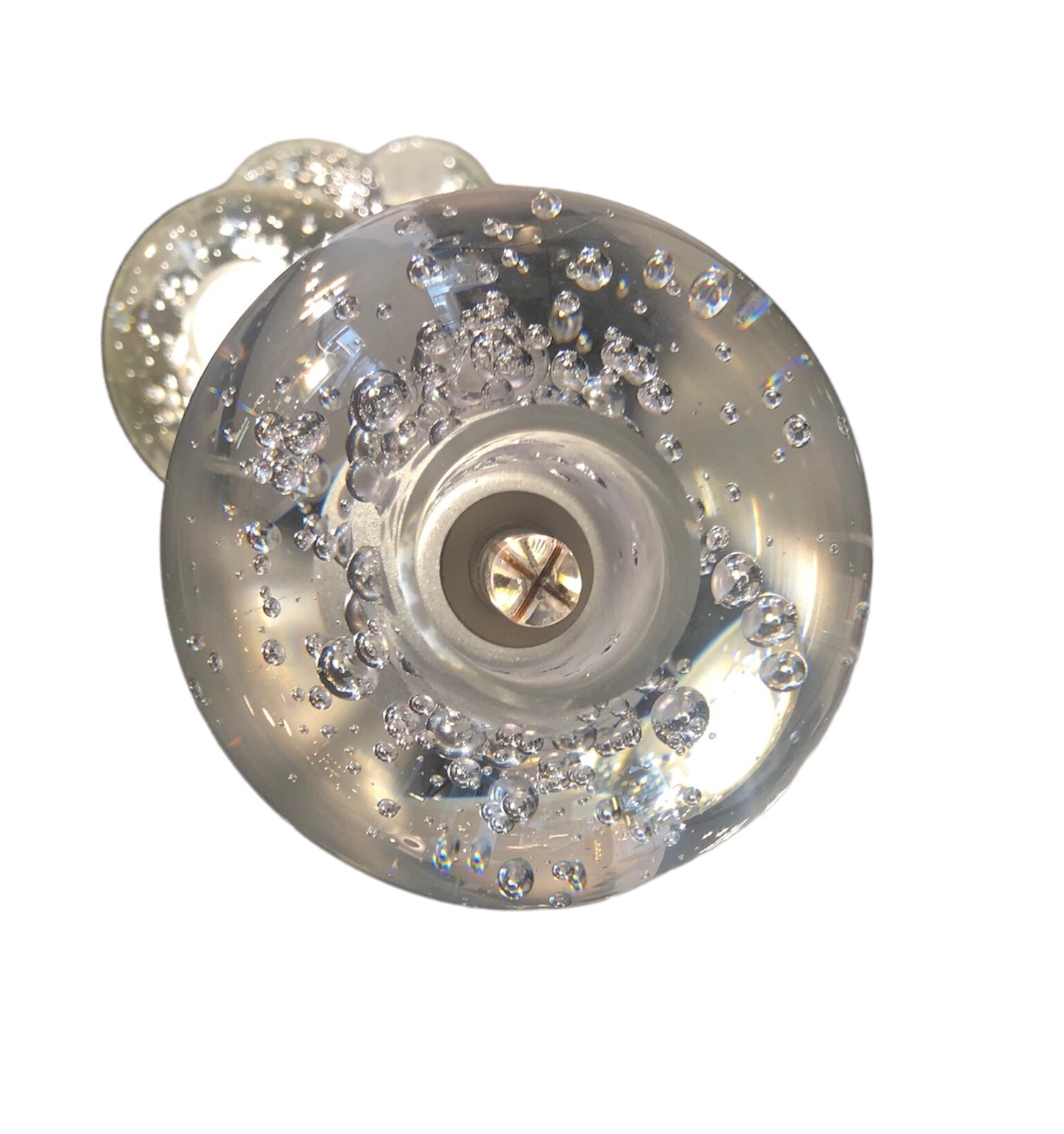 Kristallen ballen kroonluchter mega groot