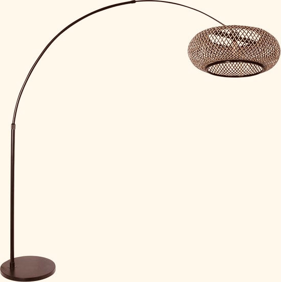 Vloerlamp bamboe Ø60cm