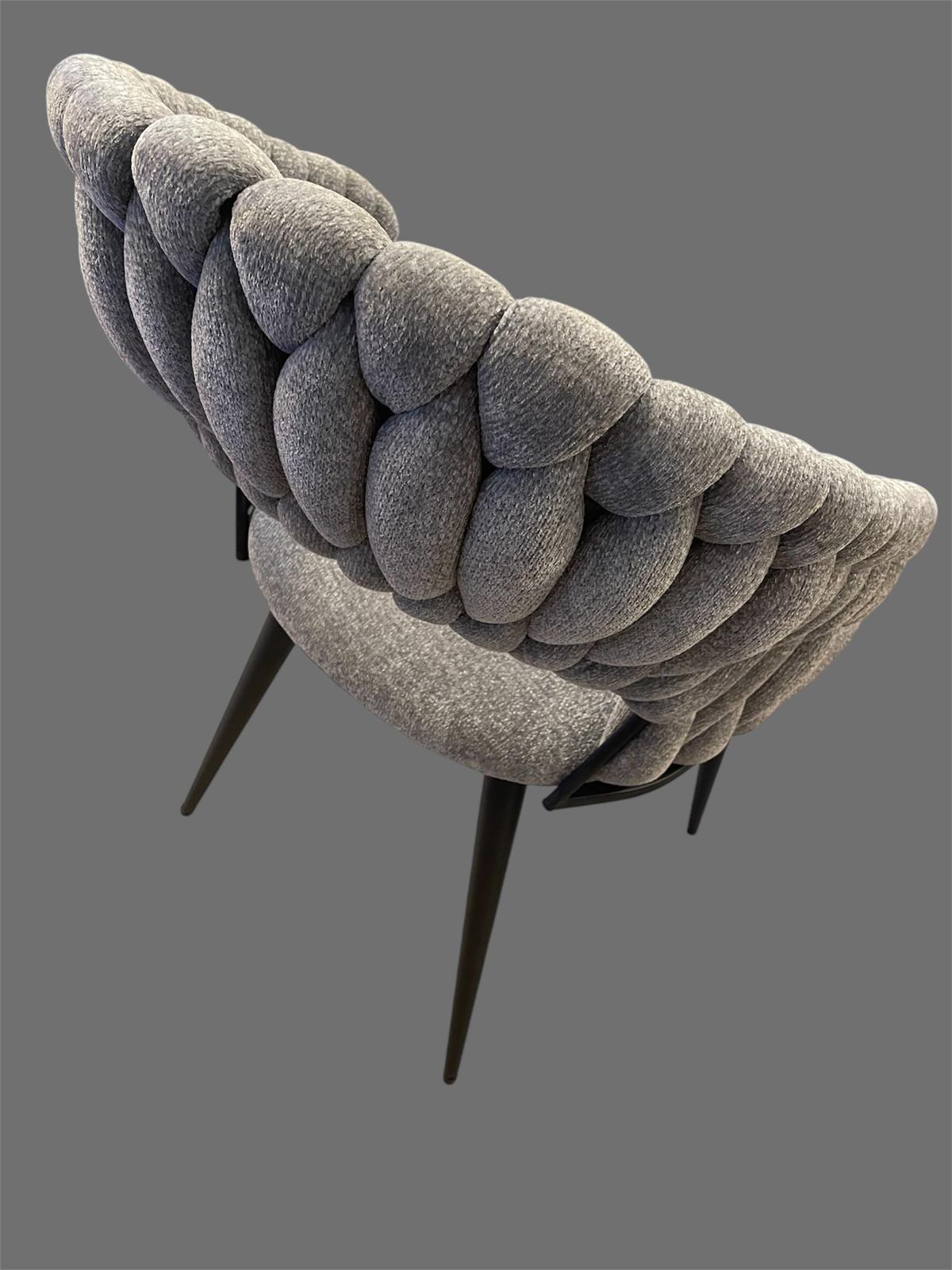 Design Wave stoel eetkamerstoelen licht grijs