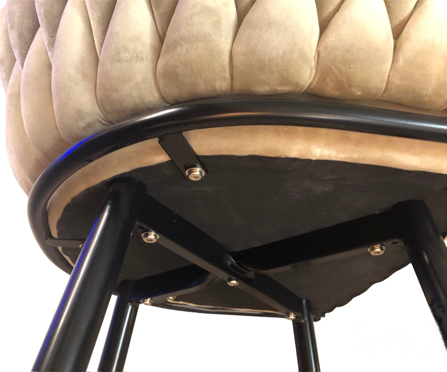 Design stoel crème