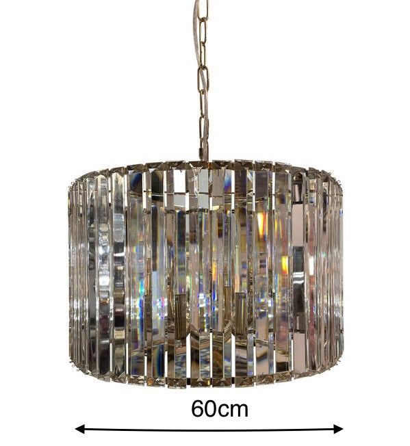 Design Hanglamp heldere kristallen Ø60
