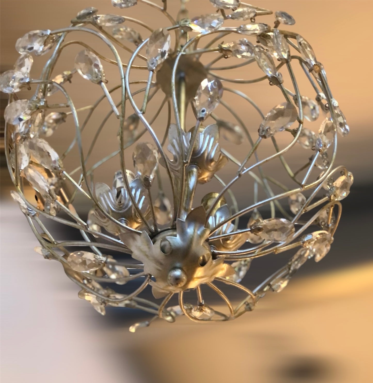 Kristallen hanglamp