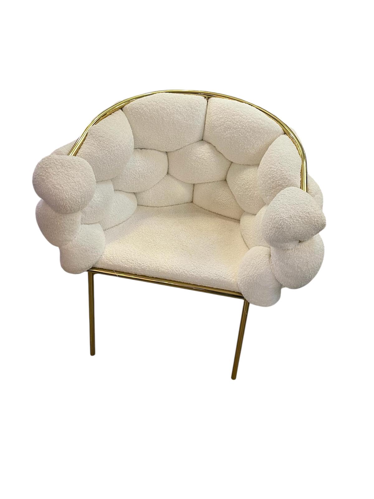 Design eetkamerstoel Bubbel wit