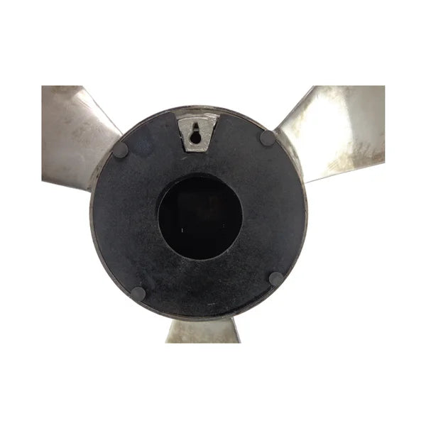 Design aluminium wandklok Ø65cm