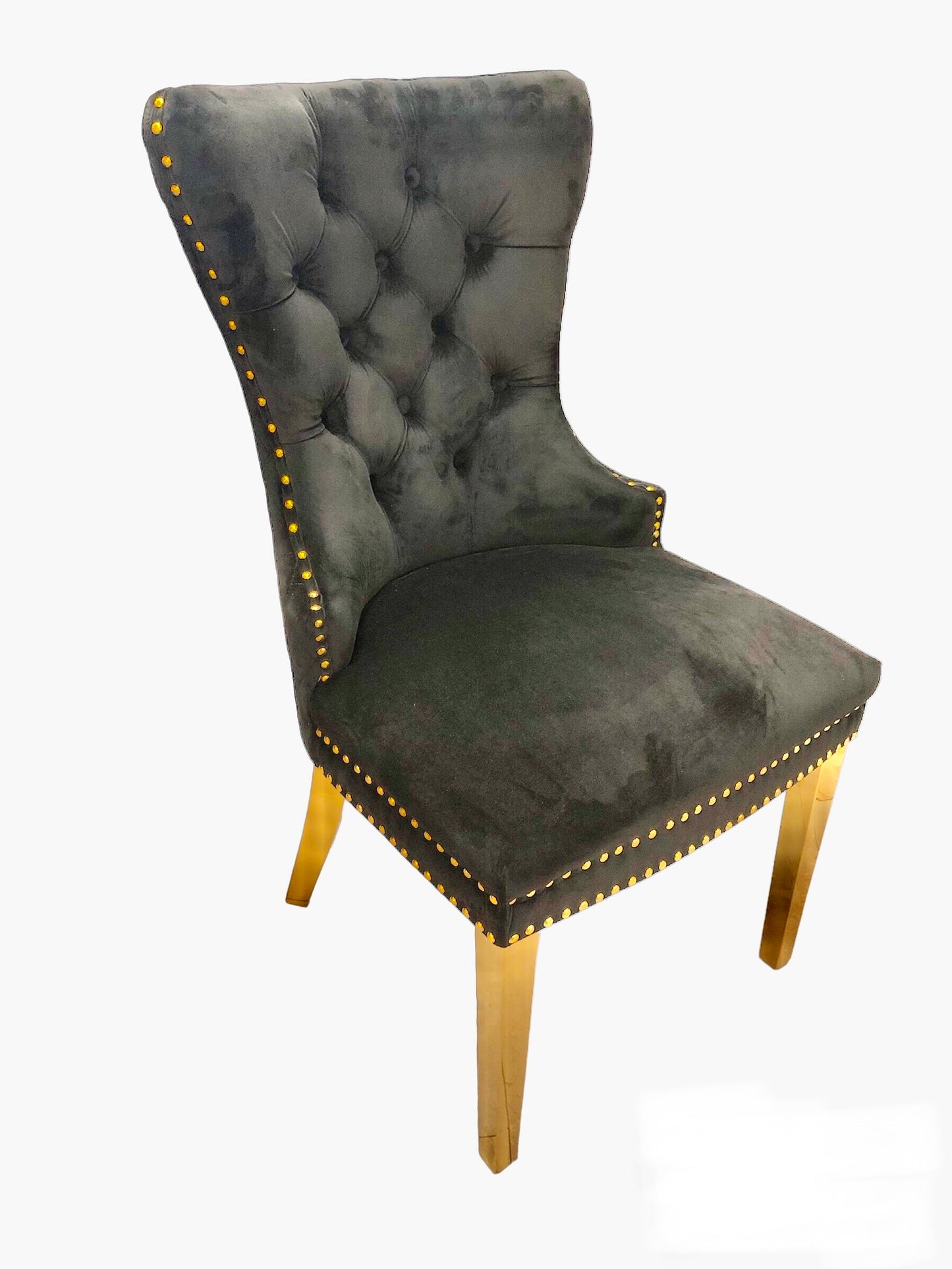 Eetkamerstoel London zwart/goud nummer 3