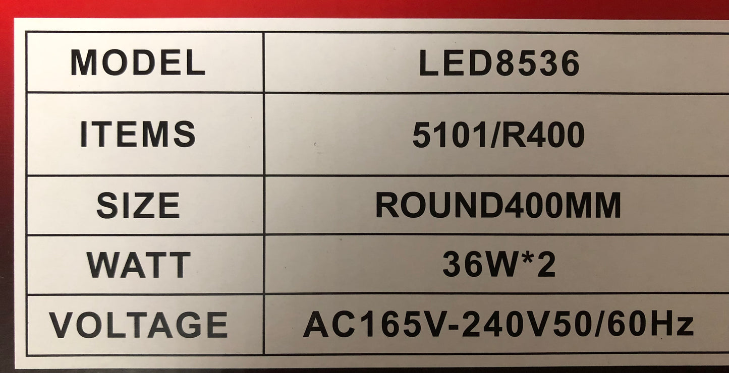 Led plafondlamp