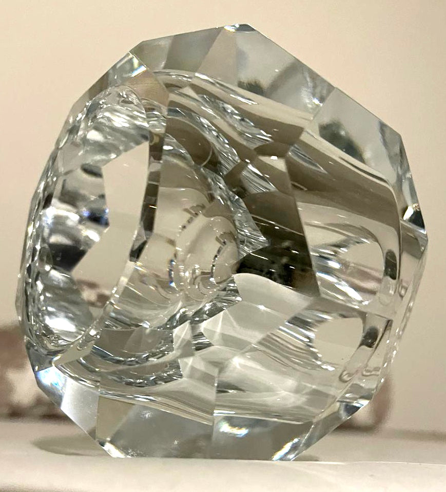 Glazen hanglamp bloem