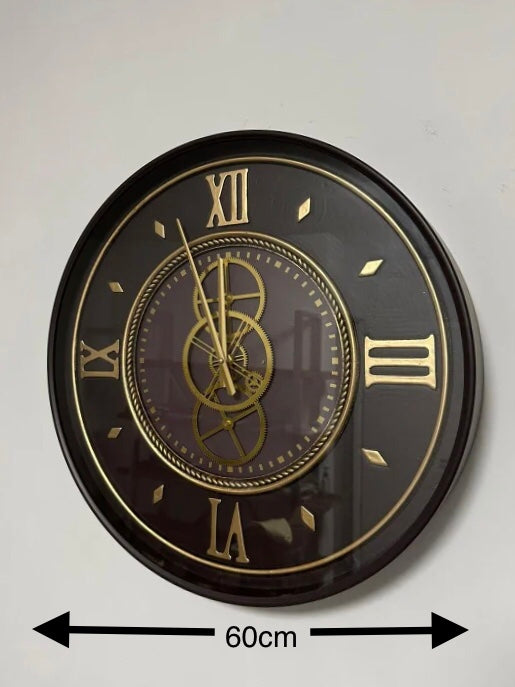 Wandklok Romeinse cijfers